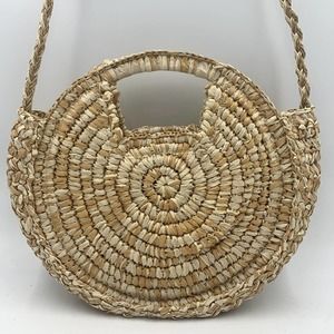 Straw Crossbody Bag